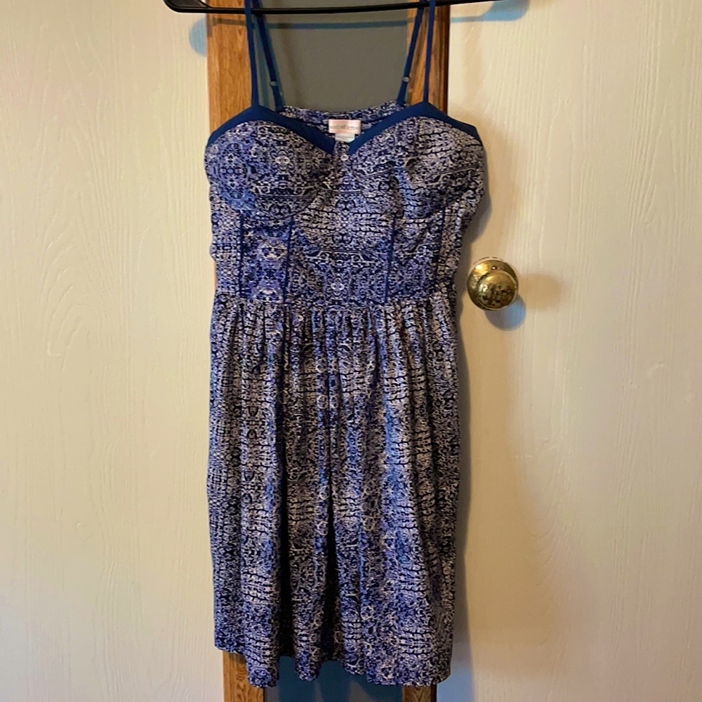 Spaghetti trap summer dress